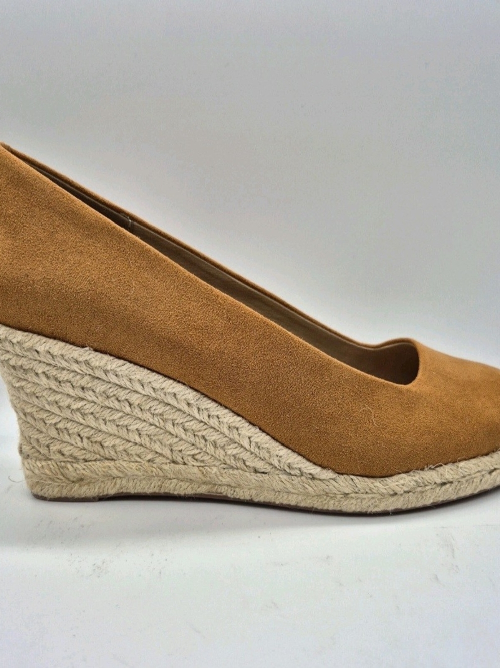 J. Crew Shoes Women’s Espadrille Wedges Sueded Size 7 Pale Clay Brown Shoes - Picture 6 of 13